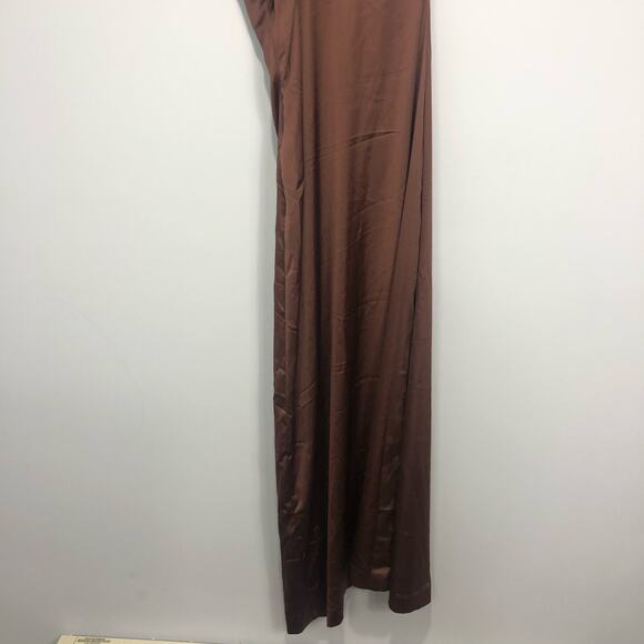 NWT Free People Victoria Maxi Dress In Chocolate Lava Size 8 - Picture 4 of 13